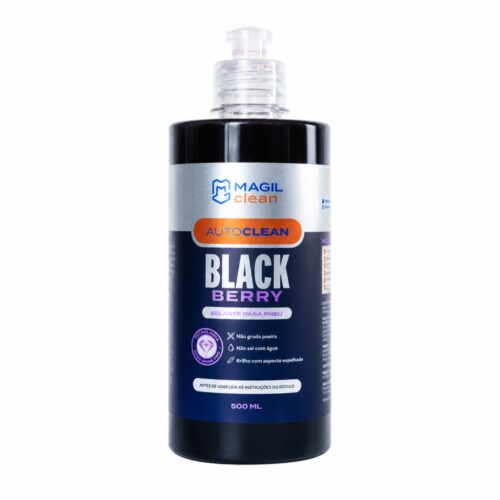 Black Berry Magil Clean 500ml com fundo branco