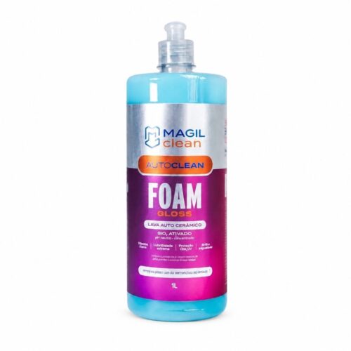 Foam Gloss Magil Clean 1L com fundo branco