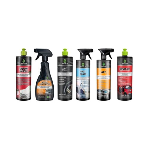 Kit Entusiasta: os produtos do kit lado a lado